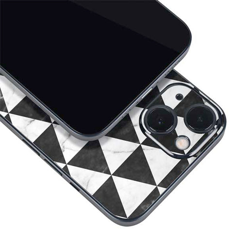 Geometric Marble iPhone 15 Skin