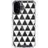 Geometric Marble iPhone 16 Clear Case