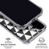 Geometric Marble iPhone 16 Clear Case