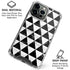 Geometric Marble iPhone 16 Pro Clear Case