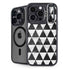 Geometric Marble iPhone 16 Pro Kickstand Case