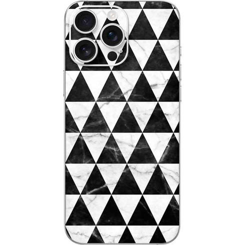 Geometric Marble iPhone 16 Pro Max Skin