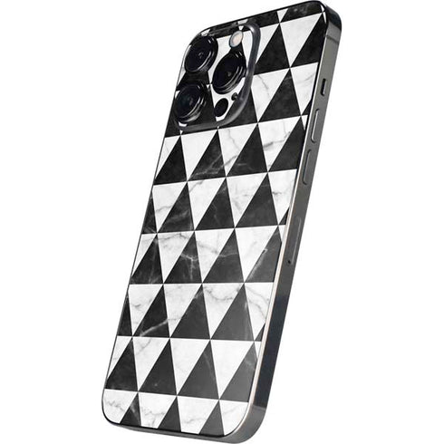 Geometric Marble iPhone 16 Pro Skin