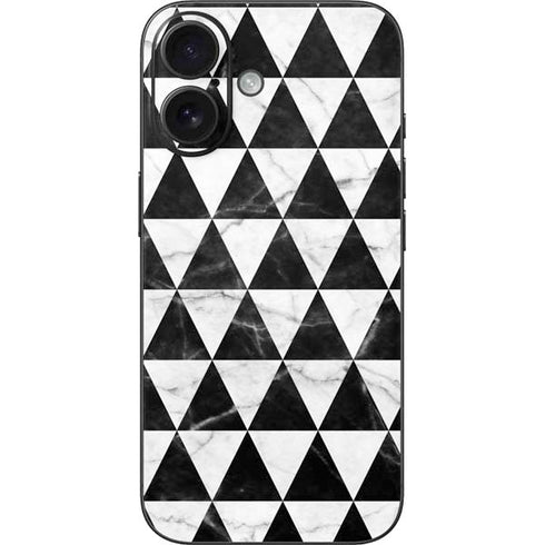 Geometric Marble iPhone 16 Skin