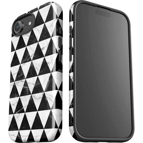 Geometric Marble iPhone 16e Impact Case