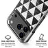 Geometric Marble iPhone 18 Pro Clear Case