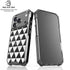 Geometric Marble iPhone 18 Pro Clear Case