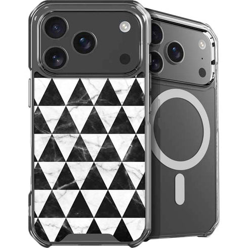 Geometric Marble iPhone 18 Pro Max MagSafe Case