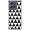 Geometric Marble Moto G 5G (2025) Clear Case