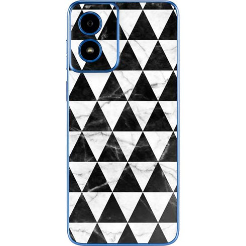 Geometric Marble Moto G Play 4G (2024) Skin