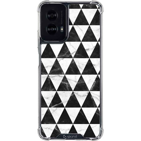 Geometric Marble Moto G Power 5G (2024) Clear Case