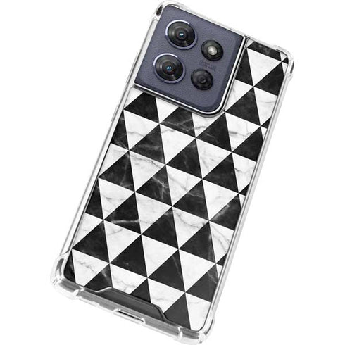 Geometric Marble Moto G Stylus 5G (2025) Clear Case