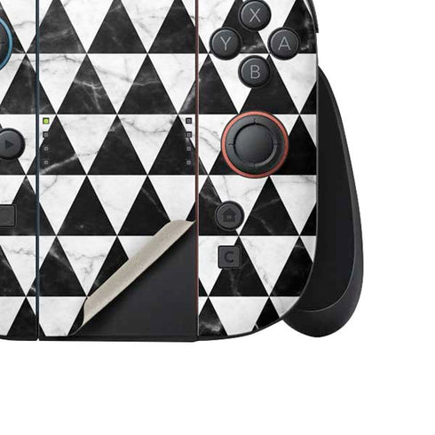 Geometric Marble Nintendo Switch 2 (2025) Joy-Con Controller Skin