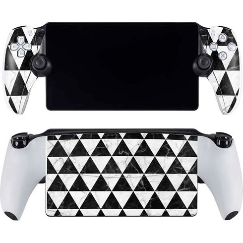 Geometric Marble PlayStation Portal Remote Player Skin