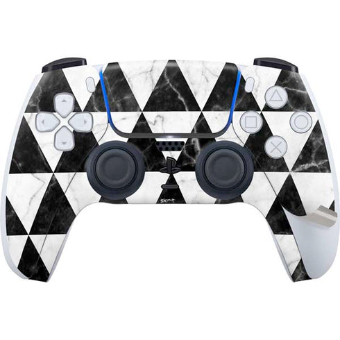 Geometric Marble PS5 Pro Bundle Skin