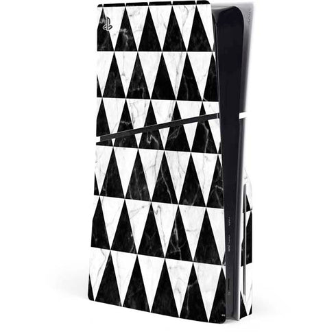 Geometric Marble PlayStation PS5 Skins