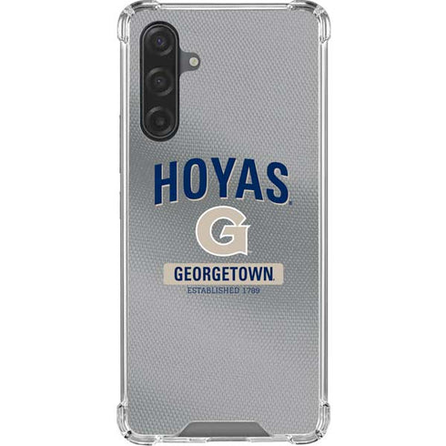 Georgetown University Established 1789 Galaxy A17 Clear Case