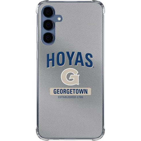 Georgetown University Established 1789 Galaxy A35 5G Clear Case