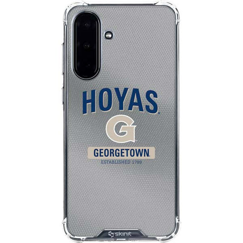 Georgetown University Established 1789 Galaxy A36 5G Clear Case