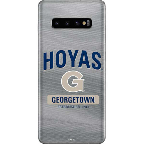 Georgetown University Established 1789 Galaxy S10 Plus Skin