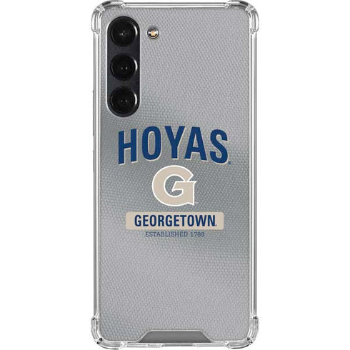 Georgetown University Established 1789 Galaxy S24 FE Clear Case