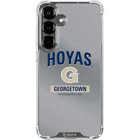 Georgetown University Established 1789 Galaxy S26 Clear Case