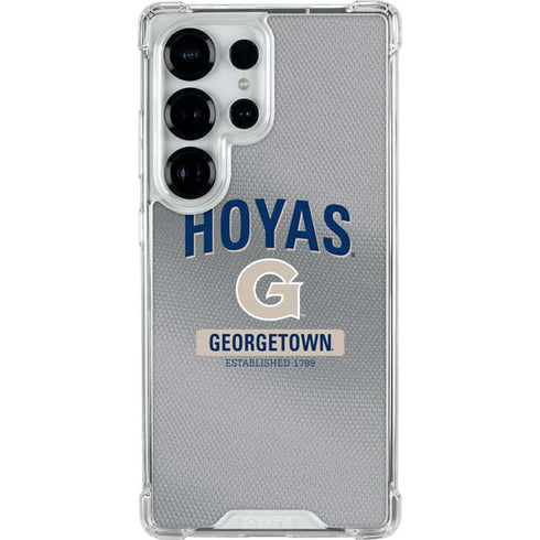 Georgetown University Established 1789 Galaxy S26 Ultra Clear Case