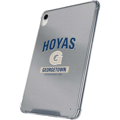 Georgetown University Established 1789 iPad 11th Gen (2025) Clear Case