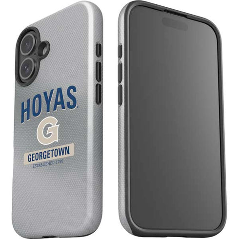 Georgetown University Established 1789 iPhone 16 Plus Impact Case