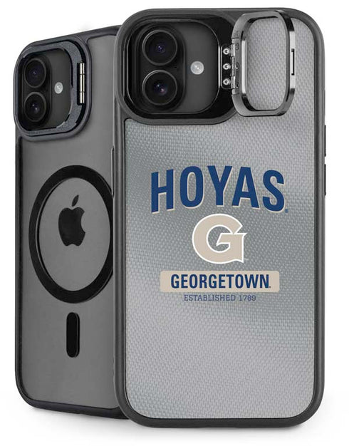 Georgetown University Established 1789 iPhone 16 Plus Kickstand Case