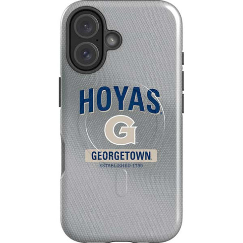 Georgetown University Established 1789 iPhone 16 Plus Magsafe Impact Case
