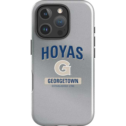 Georgetown University Established 1789 iPhone 16 Pro Max Impact Case