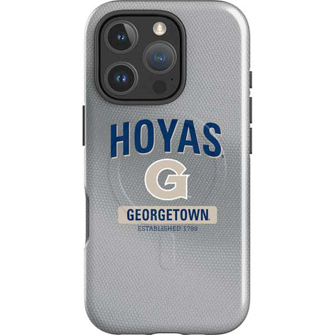 Georgetown University Established 1789 iPhone 16 Pro Max Magsafe Impact Case