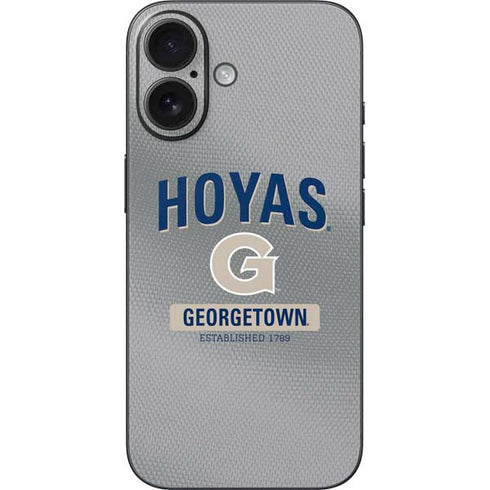 Georgetown University Established 1789 iPhone 16 Skin