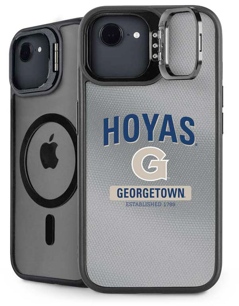 Georgetown University Established 1789 iPhone 16e Kickstand Case