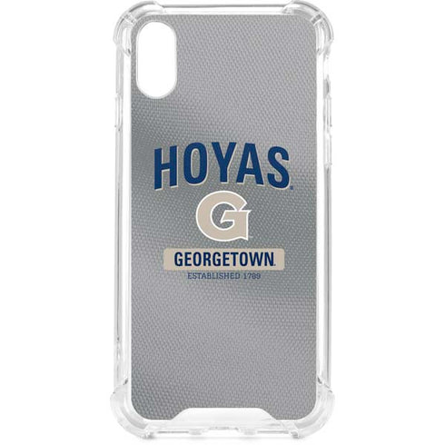 Georgetown University Established 1789 iPhone XS Clear Case