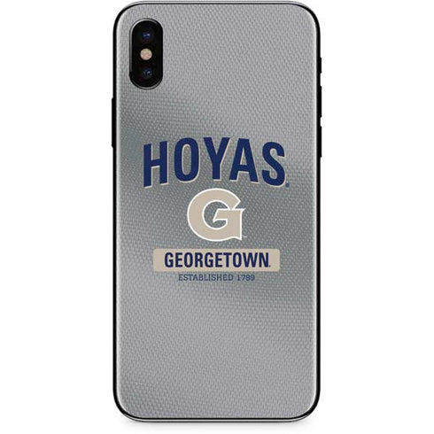 Georgetown University Established 1789 iPhone XS Max Skin