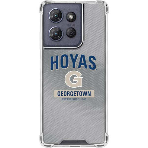 Georgetown University Established 1789 Moto G Play 5G (2025) Clear Case
