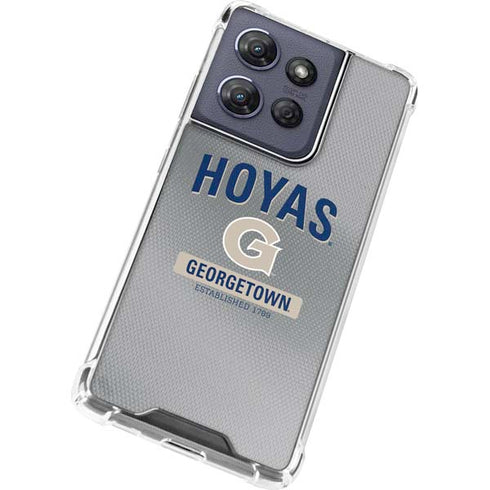 Georgetown University Established 1789 Moto G Power 5G (2025) Clear Case