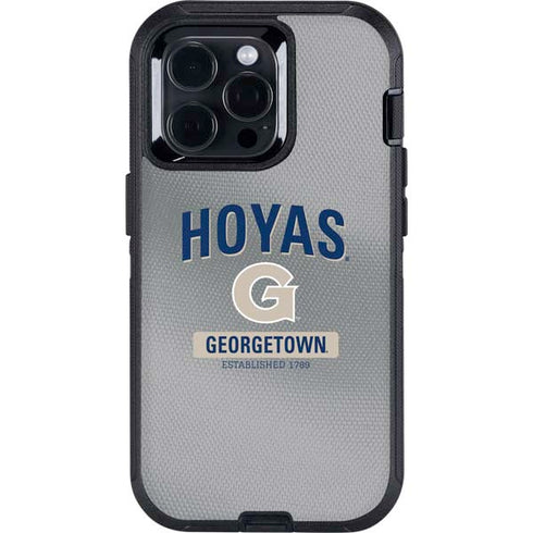 Georgetown University Established 1789 Otterbox Defender iPhone Skin