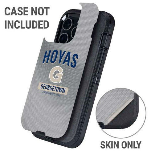 Georgetown University Established 1789 Otterbox Defender iPhone Skin