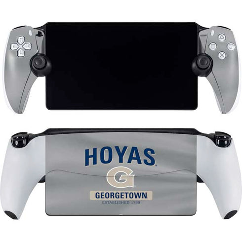 Georgetown University Established 1789 PlayStation Portal Remote Player Skin