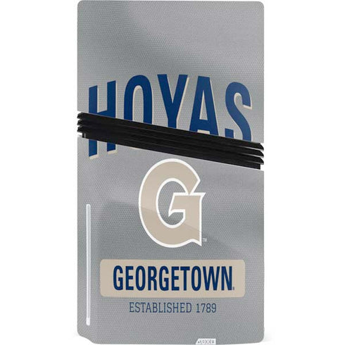 Georgetown University Established 1789 PS5 Pro Disk Bundle Skin