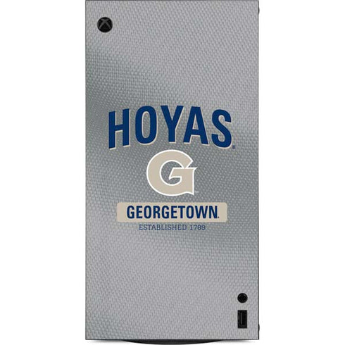 Georgetown University Established 1789 XBox Series X Digital Edition Console Skin