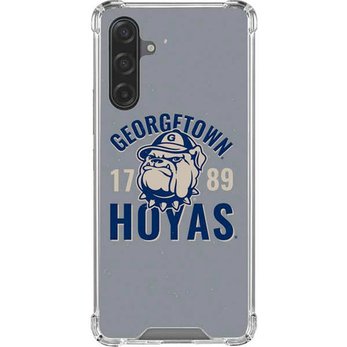 Georgetown University Hoyas 1789 Galaxy A17 Clear Case