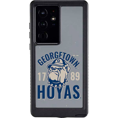 Georgetown University Hoyas 1789 Galaxy S24 Ultra Waterproof Case