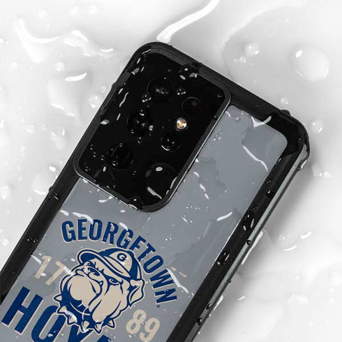 Georgetown University Hoyas 1789 Galaxy S24 Ultra Waterproof Case