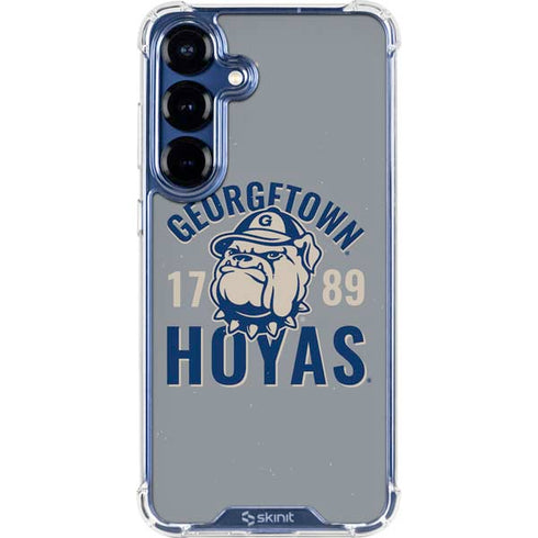Georgetown University Hoyas 1789 Galaxy S25 FE Clear Case