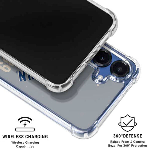 Georgetown University Hoyas 1789 Galaxy S25 Plus Clear Case