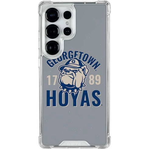 Georgetown University Hoyas 1789 Galaxy S25 Ultra Clear Case